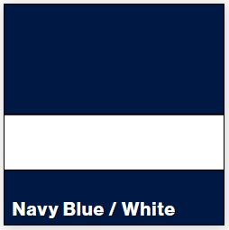 Navy Blue/White ULTRAGRAVE MATTE 1/16IN - Rowmark UltraGrave Mattes